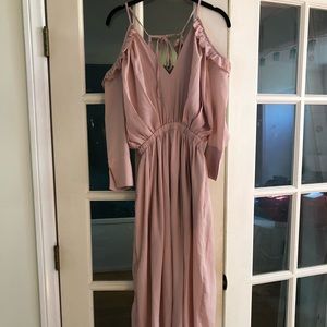 Pretty Little Thing Floor Length Jumpsuit